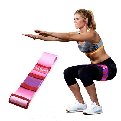 Adjustable Booty Resistance Workout Hip Exercise Bands | Fitness Exercise Loop Circle for Legs,Butt,Glutes and Thighs Training