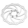 160mm Disc Brake Rotor with 6 Bolts Stainless Steel Rotors Fit for Road Bike, Mountain Bike, BMX view 1