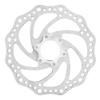 160mm Disc Brake Rotor with 6 Bolts Stainless Steel Rotors Fit for Road Bike, Mountain Bike, BMX view 4