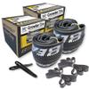 Growler Tire 26 x 2.125 Inch Tire Replacement Kits with or Without Inner Tubes. Includes Tools. Fits Bicycles with 26 x 1.75 or 26 x 2.125 Rim or Wheels. (Silver Logo, 2 Pack Without Tubes) view 1
