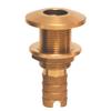 GROCO Bronze Hose Barb Thru-Hull Fitting - 2" view 1