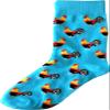 Kings Of NY Blue Rooster Farm Animal Mens Cotton Socks view 1