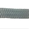 CBKnot 9/16" Premium Double Braid Polyester Rope 9,500 lb Tensile Strength, Marine, Sailing, Boating, Rigging, Equestrian and More (9/16" x 25 ft. Hank, Grey/Silver) view 1