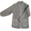 Altair women quilted vest pants jacket, Buddhist Zen meditation clothing Temple uniform Korea fusion Hanbok (Gray, M) view 3