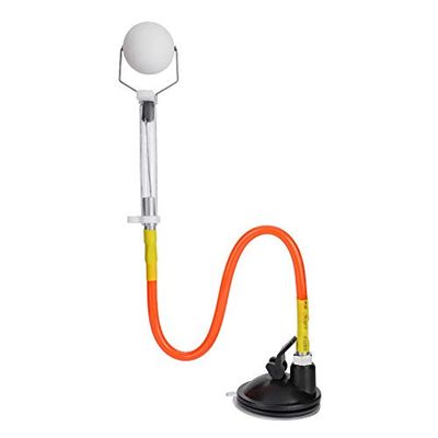 VGEBY Table Tennis Trainer, PVC Adjustable Rapid Ball Machine with Sucker Table Tennis Supplies Table Tennis Trainer Table Tennis Spin Trainer Best Serving