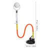 VGEBY Table Tennis Trainer, PVC Adjustable Rapid Ball Machine with Sucker Table Tennis Supplies Table Tennis Trainer Table Tennis Spin Trainer Best Serving view 3