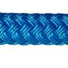 Samson EQ Braid Double Braid Polyester Yacht Rope 1/2" 8,300 lb. Tensile Colors: Blue, Black, Beige, Beige/White, Black with Blue tracer, Pink and Purple (Blue, 1/2" x 25 ft. Hank) view 1