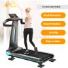 BestXD Treadmill Mat Pads - 4 PCS High Density Rubber Anti-Vibration Pads for Walking Pad and Exercise Bike - Noise Reduction Floor Protection for Hardwood Floors and Carpet - 3.94"x3.94"x0.5" view 2