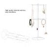 2 Tier Rotating Necklace Holder Jewelry Tree Bracelet Stand Display Organizer for Necklaces, Bracelets, Earrings, Rings view 3