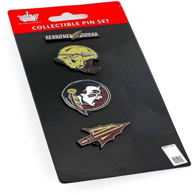 NCAA Florida State Seminoles Team Pride 4-Pack Pin Set