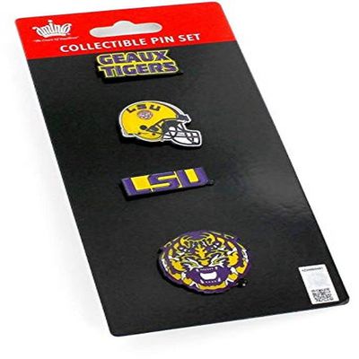 NCAA LSU Tigers Team Pride 4-Pack Pin Set