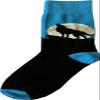 Kings Of NY Wolf Howling At The Moon Animal Mens Cotton Socks view 1