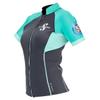 SCUBAPRO Women's Everflex 1.5 Short-Sleeve Top, Caribbean, Small view 1