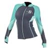 SCUBAPRO Women's Everflex 1.5 Long-Sleeve Top, X-Small, Caribbean view 1