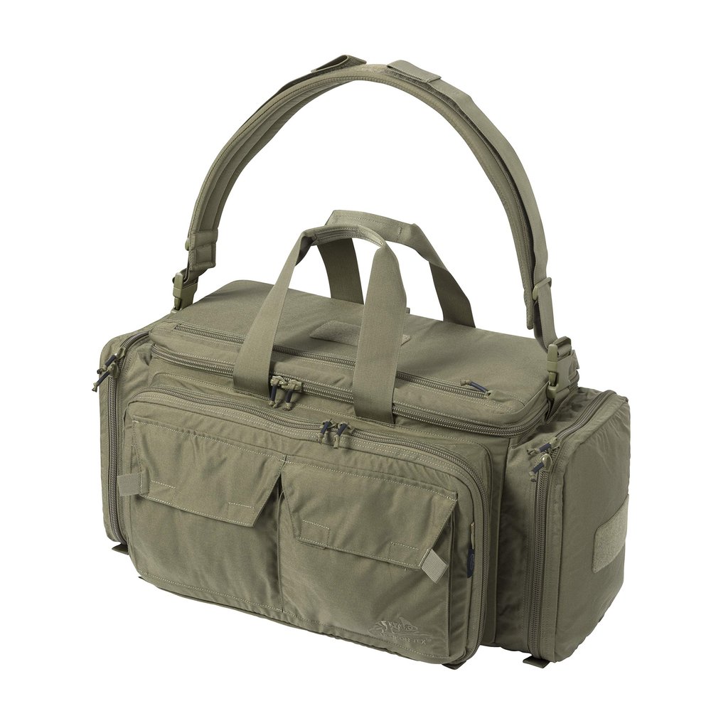 Helikon-Tex Rangemaster Gear Bag Adaptive Green  Tactical Shooting Duffel, 41L Capacity, Handgun & Ammo Storage, EDC Organizer