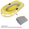 Dilwe Inflatable Boat, PVC 2 Person Inflatable Kayak Canoe for Outdoor Drifting Fishing Traveling view 3