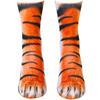 Engmoo Animal Cat Dog Paw Socks Funny Christmas Gift Stocking Stuffers for Men Women Teens view 1