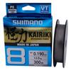 Line Kairiki 8 300m 0.05mm 5.3kg Steel Gray view 2