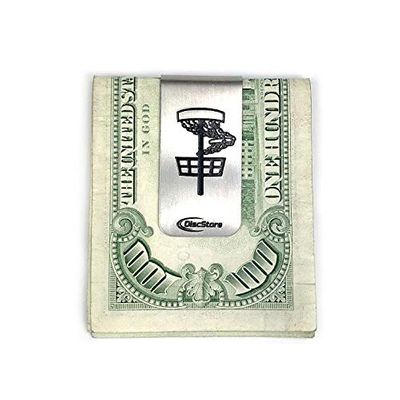 Disc Golf Basket Design Money Clip