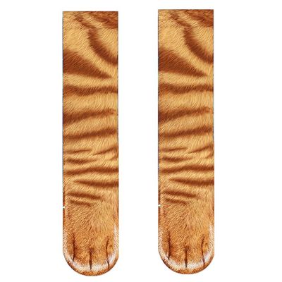 Animal Cat Dog Paw Socks Funny Christmas Gift Stocking Stuffers for Men Women Teens
