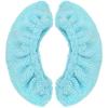 Blulu 2 Pairs Ice Skate Covers for Blades Skate Blade Covers Protector Guards for Hockey Figure Accessories(Black and Light Blue,S) view 4