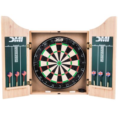 Escalade Sports CABSETPL Deluxe Dartboard Cabinet Set