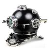 MAXNAUTICALMART 18" Scuba Diving Nautical Helmet | Maritime Ship's Decorative Helmet (18 Inches, Nickel Black) view 1