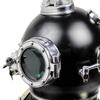 MAXNAUTICALMART 18" Scuba Diving Nautical Helmet | Maritime Ship's Decorative Helmet (18 Inches, Nickel Black) view 2