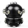 MAXNAUTICALMART 18" Scuba Diving Nautical Helmet | Maritime Ship's Decorative Helmet (18 Inches, Nickel Black) view 4