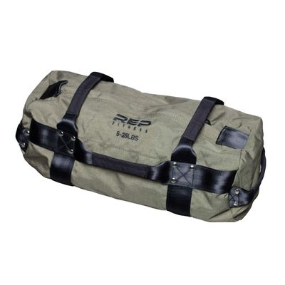 REP Fitness Sandbags - Heavy Duty Workout Sandbags for Training, Cross-Training Workouts, Fitness, Exercise and Military Conditioning - Multiple Sizes and Colors (Small-ArmyGreen)
