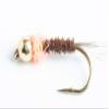 Blue Wing Olive Tungsten BH Frenchie Nymph Fly, 6-Pack (#18) view 1