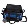 KR Strikeforce Royal Flush Double Roller Bowling Bag with Deluxe Features and Smooth Ride (Royal) view 2