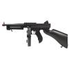 Double Eagle M1A1 Airsoft AEG Tommy Submachine Gun - Black view 1