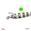 10pcs Glow Silver Fish WOW! 6.5oz Fishing Mega Metal Baits Jig Live Luna Bait Jigging Vertical Fast jig with a Sharp 3X Treble Hook Glow in The Dark view 3