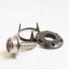 Carpet Fastener, 3 Prong, Veltex w/ 5/8" Stainless Steel Screw Stud, 10 Pc. Set view 1
