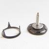 Carpet Fastener, 3 Prong, Veltex w/ 5/8" Stainless Steel Screw Stud, 10 Pc. Set view 2