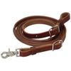 Oiled Canyon Rose Heavy Harness Leather Round Roper Rein, 5/8" x 8' view 1