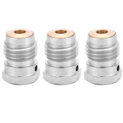 burst disk, copper construction for enhanced durability pressure relief disk universal fit for most air regulators diving industrial applications automotive systems and high pressure equipment