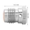 burst disk, copper construction for enhanced durability pressure relief disk universal fit for most air regulators diving industrial applications automotive systems and high pressure equipment view 2