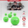 PowerNet Weighted Baseballs for Hitting Training, Baseball Training Equipment for Throwing & Batting, Build Muscle & Strength, 6 PK 2.8" and 6 PK 2" Micro Ball Combo (Green | 14 oz + 5.5 oz) view 2