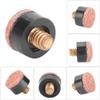 Alomejor 10pcs Billiards Cue Tip Soft Cue Tips Billiard Replacement Screw-on Tips for Billiards Tackle Accessory(10mm) view 2