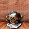 MAXNAUTICALMART Realistic Scuba Diving Divers Helmet US Navy Mark V Solid Vintage Copper Finish view 2