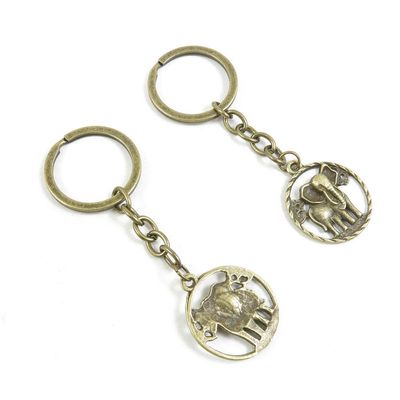 1 Items Keychain Keyring Key Tags Chains Rings Jewelry Bag Charms O4ZZ5 Elephant Tag Signs