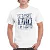 UGP Campus Apparel Straight Outta Los Angeles - LA Football Pride T Shirt - Medium - White view 4