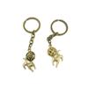 1 Items Keychain Keyring Key Tags Chains Rings Jewelry Bag Charms Q5BP4 Hollow Fireball view 1