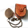 Antique Brass Go Confidently in, Compass with Leather Not All Case Handmade Working Compass with Chain Marine Lover Gift view 4