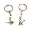 5 Items Keychain Keyring Key Tags Chains Rings Jewelry Bag Charms M8MW3 Dinosaur view 1