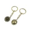 20 Items Keychain Keyring Key Tags Chains Rings Jewelry Bag Charms M5LK0 Sunflower view 1