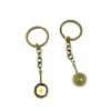 20 Items Keychain Keyring Key Tags Chains Rings Jewelry Bag Charms G3XY3 Omelette Pan view 1