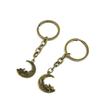 5 Items Keychain Keyring Key Tags Chains Rings Jewelry Bag Charms I7RN9 Man in The Moon Angel view 1